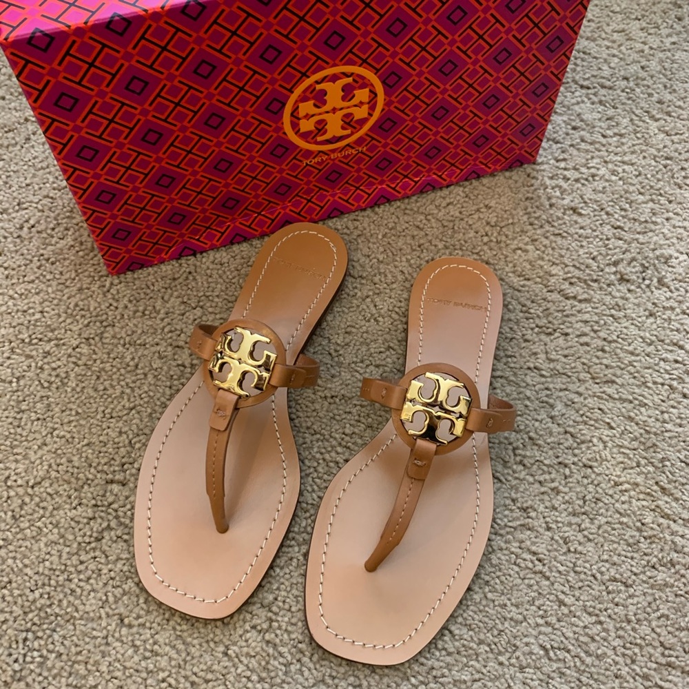 ❤️LAST NEW 10 Tory Burch Mini Miller Vintage Vachetta - Picture 5 of 9